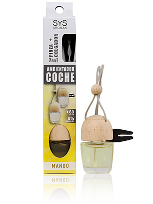 Ambientador de coche style 7ml con pinza mango