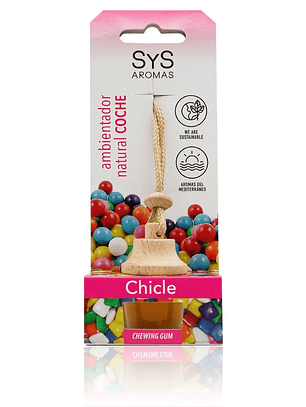 Ambientador coche chicle 7ml