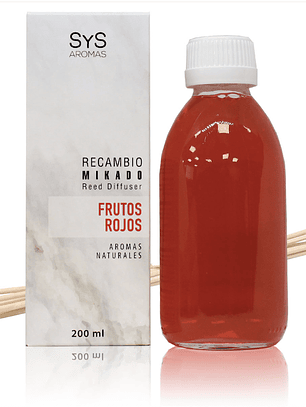 Recambio frutos rojos 200ml