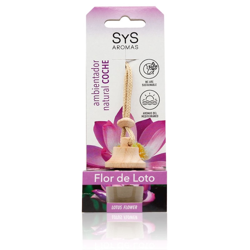 Ambientador coche flor de loto 7ml