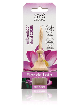 Ambientador coche flor de loto 7ml