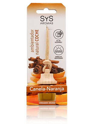 Ambientador coche naranja canela 7ml