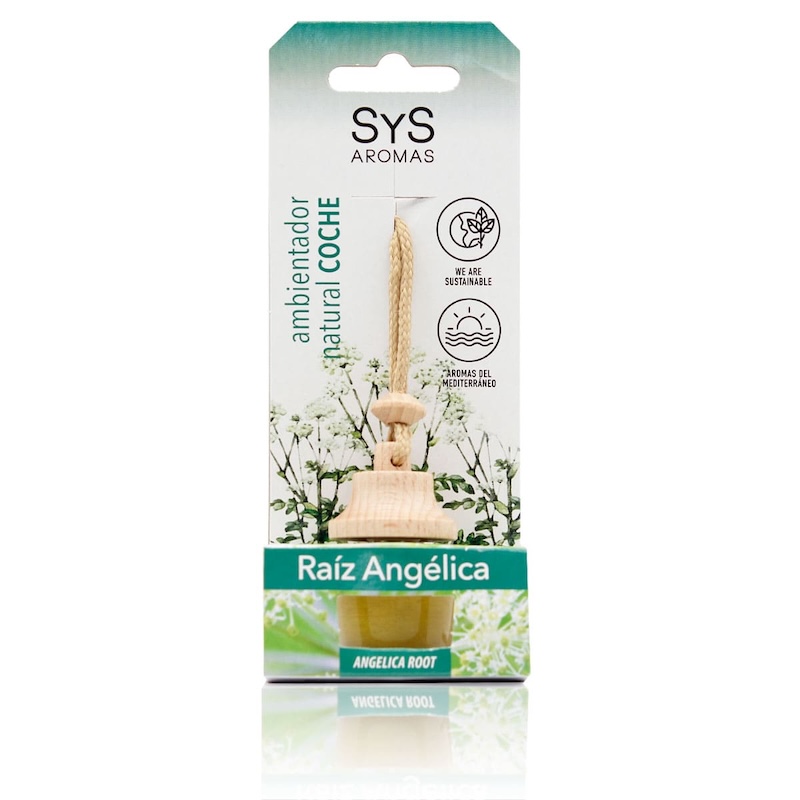 Ambientador coche raiz de angelica 7ml