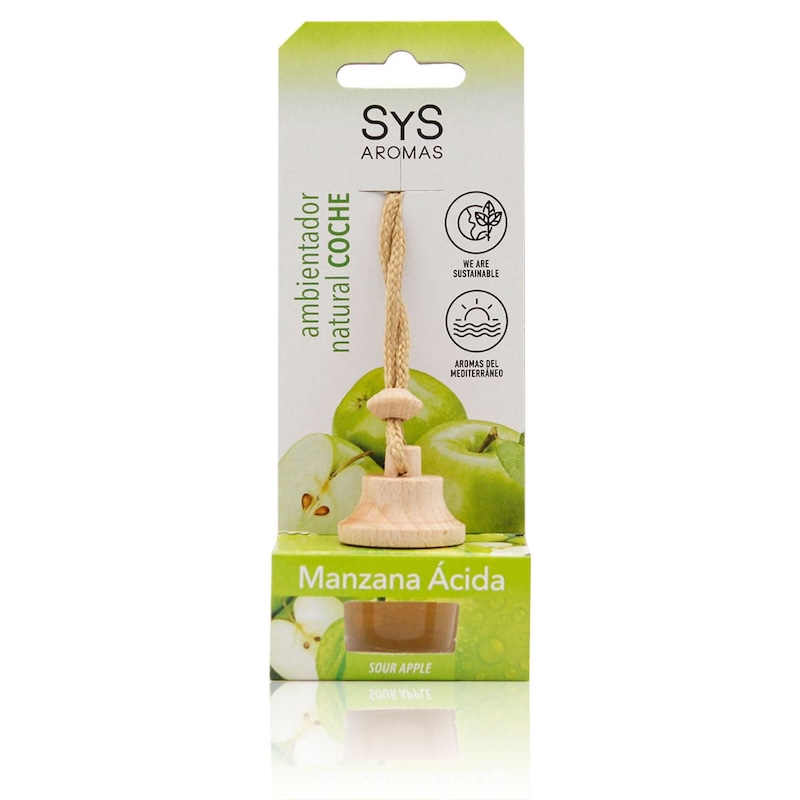 Ambientador coche manzana acida 7ml