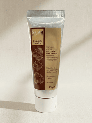 Crema de manos aceite de castañas 75grs