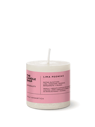 Vela 6 x 6 Lima Peonias 25hrs