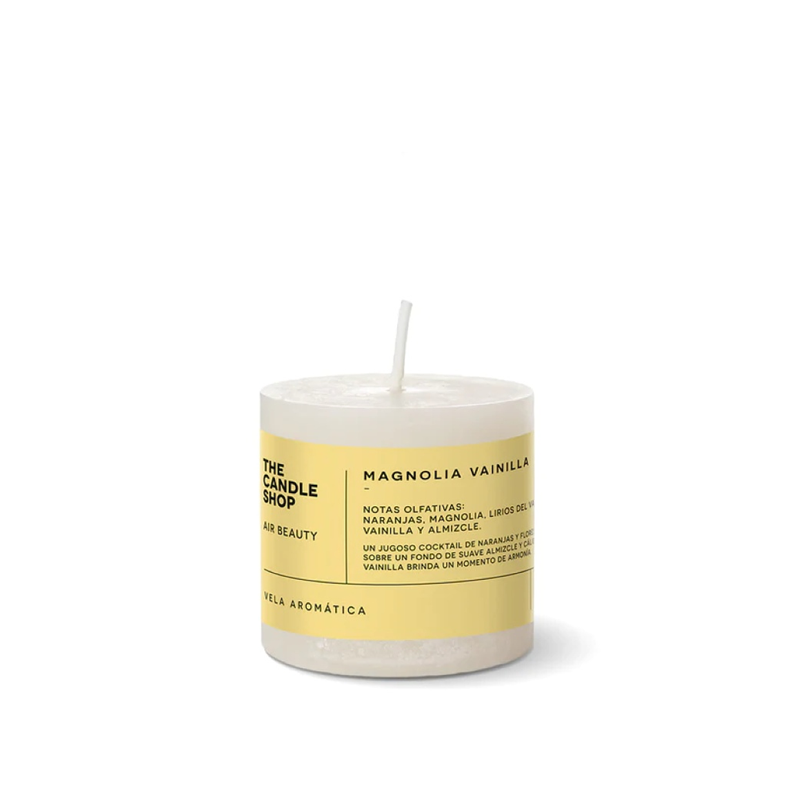Vela 6 x 6 Magnolia Vainilla 25hrs 1