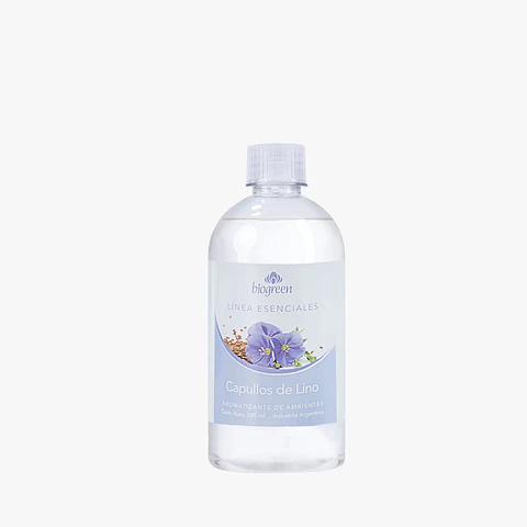 Aromatizante de ambientes capullos de lino 500 ml
