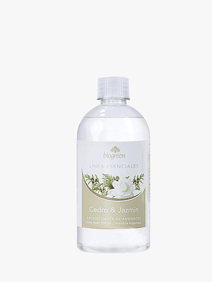 Aromatizante de ambientes cedro & jazmin 500 ml