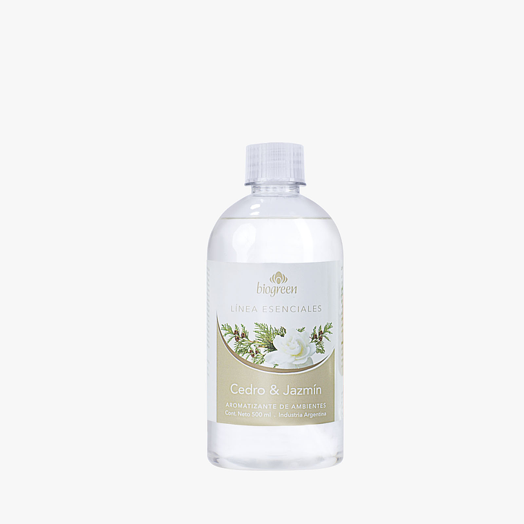 Aromatizante de ambientes cedro & jazmin 500 ml 2