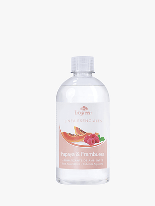 Aromatizante de ambientes papaya & frambuesa 500 ml