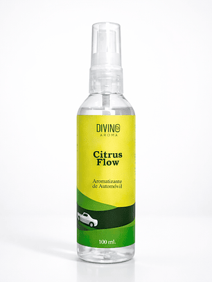 Aromatizante de automóvil citrus flow 100ml 