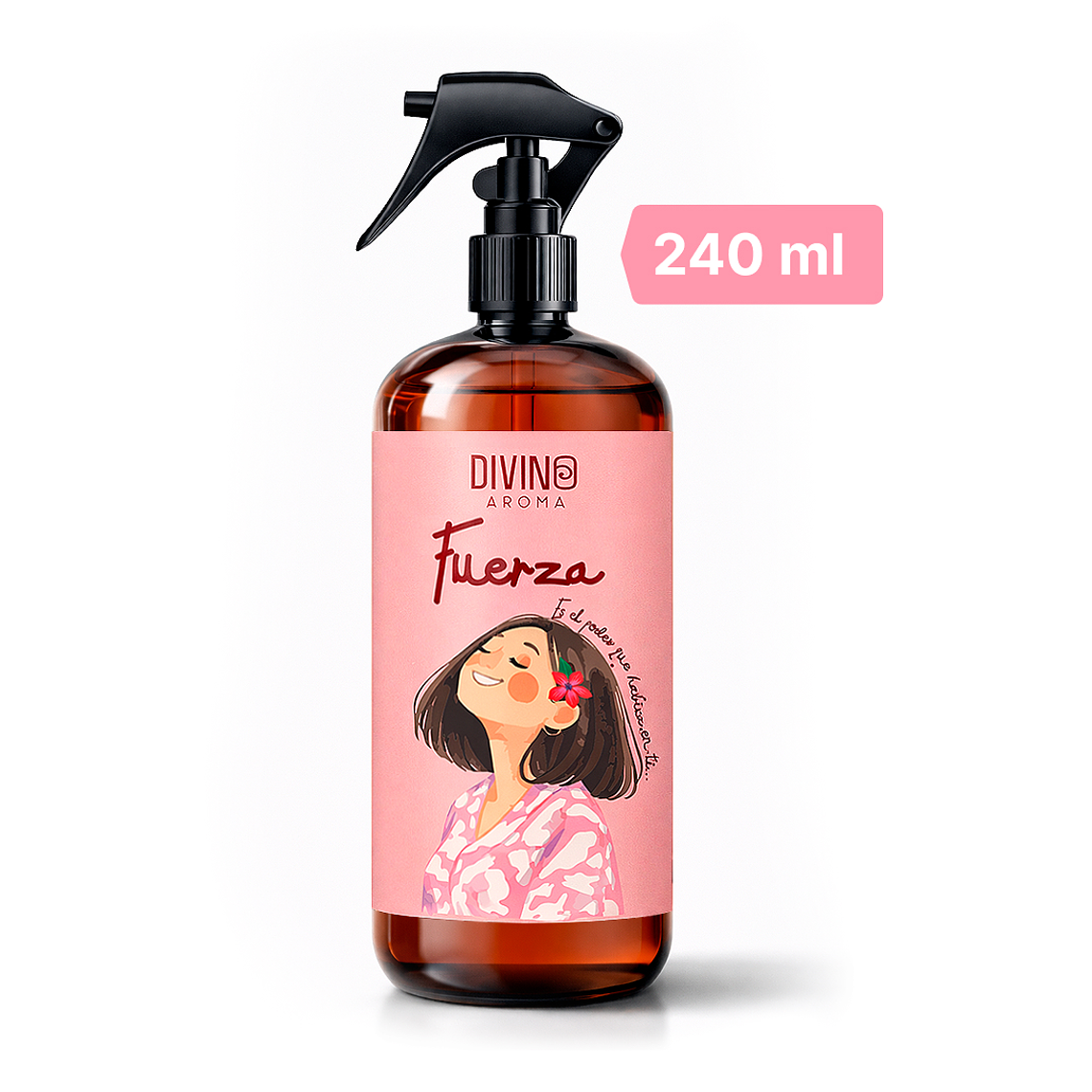 Aromatizante Ambiental y Textil Fuerza 240mL - Aromas que Inspiran  1