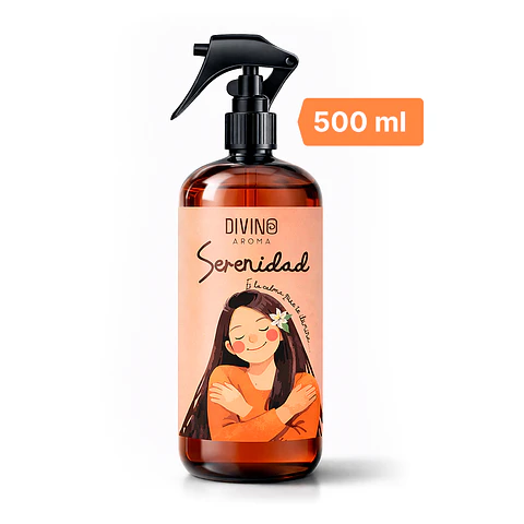 Aromatizante Ambiental y Textil Serenidad 500mL - Aromas que Inspiran 