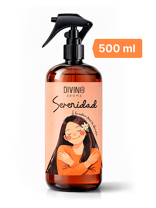 Aromatizante Ambiental y Textil Serenidad 500mL - Aromas que Inspiran 