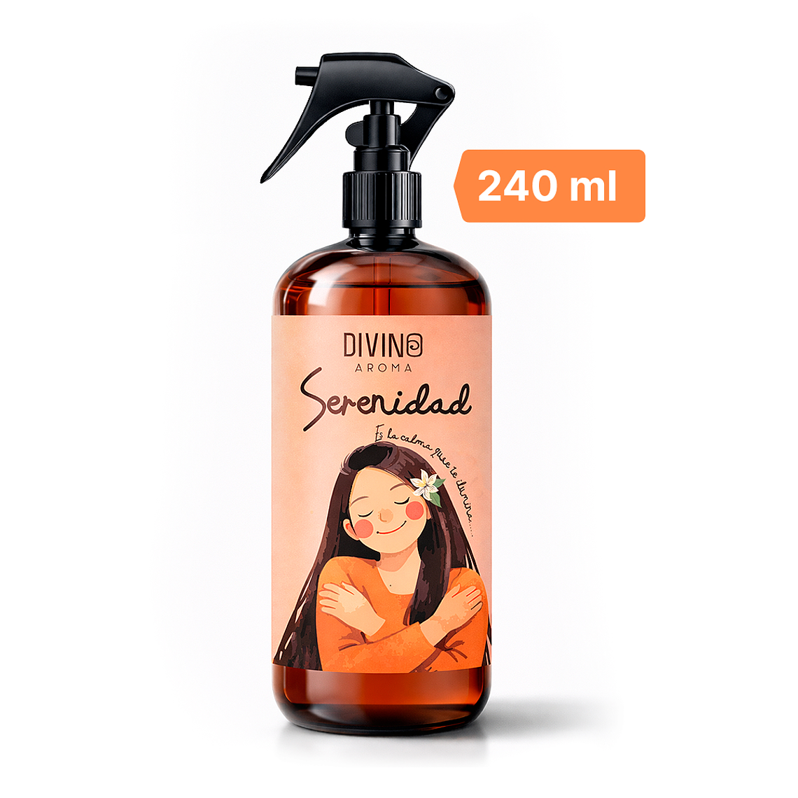 Aromatizante Ambiental y Textil Serenidad 240mL - Aromas que Inspiran  1