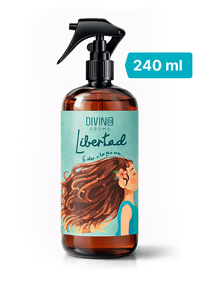 Aromatizante Ambiental y Textil Libertad 240mL - Aromas que Inspiran 