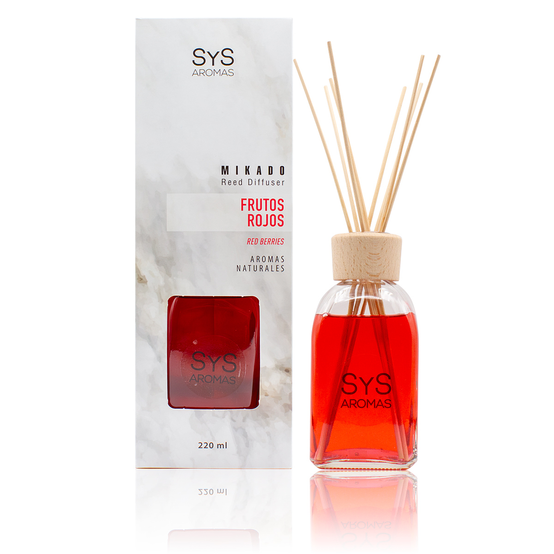 Estuche Mikado Frutos Rojos 220 mL 1