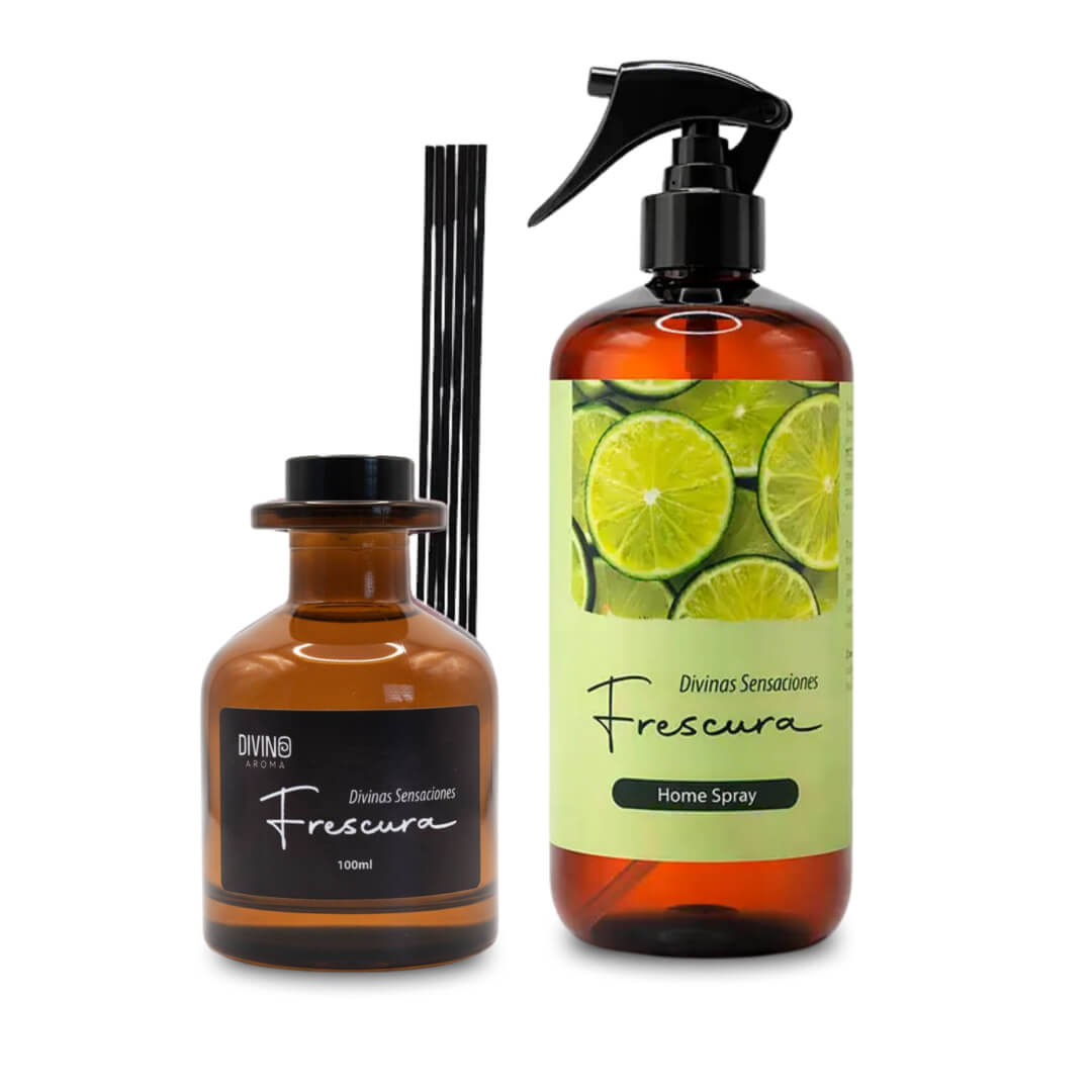 Pack Frescura - difusor 100ml + aromatizante 240ml