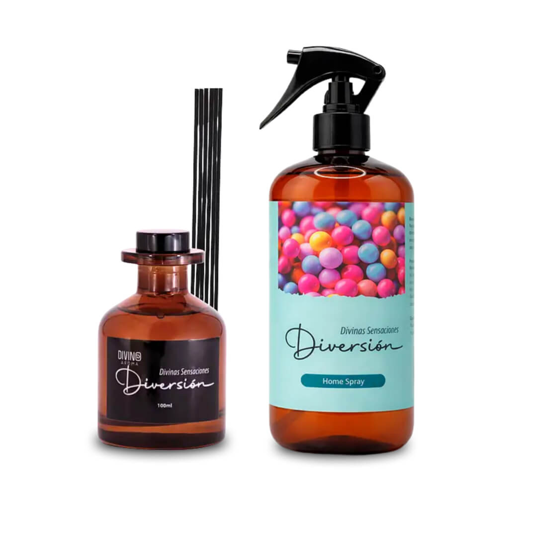 Pack diversion - difusor 100ml + aromatizante 240ml