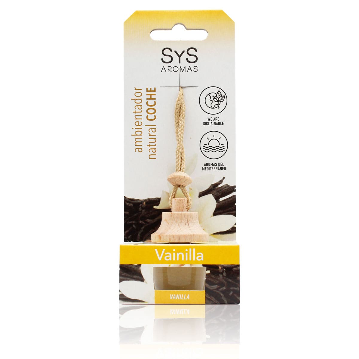 Ambientador coche Vainilla 7 mL