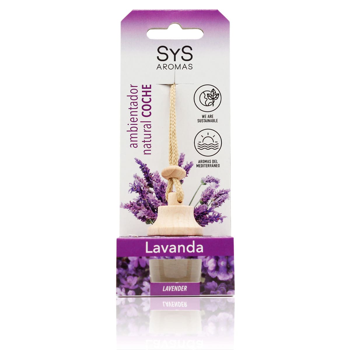 Ambientador coche Lavanda 7 mL