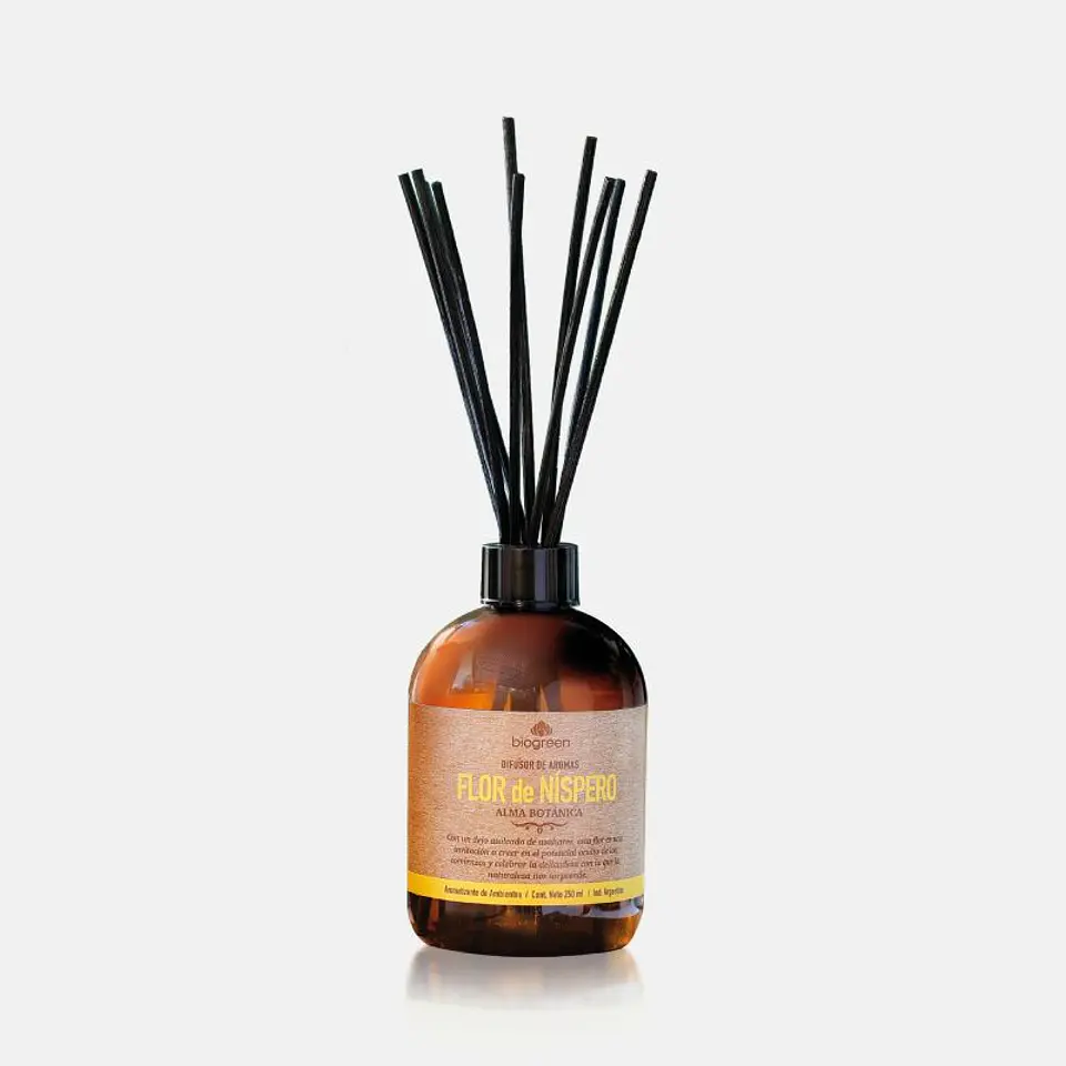 Difusor de aromas Alma Botánica Flor de Níspero 250 mL  1