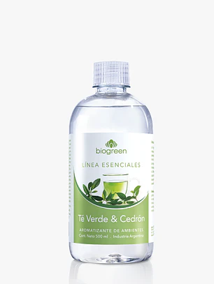 Aromatizante de ambientes te verde & cedron 500 ml