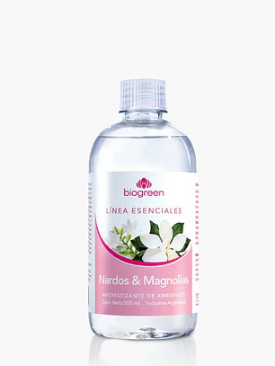 Aromatizante de ambientes nardos y magnolias 500 ml