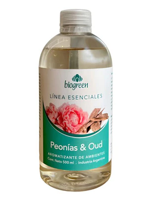 Aromatizante peonia & oud 500 ml