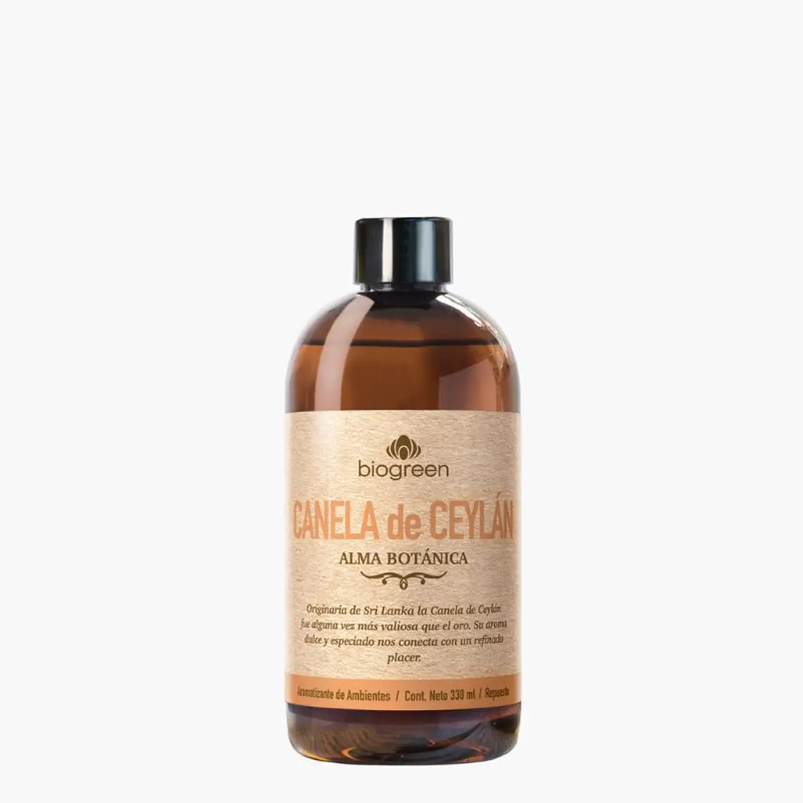 Aromatizante alma botánica canela de Ceylán 330ml 2