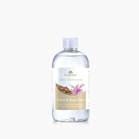 Aromatizante de ambientes praliné & rosa china 240 ml
