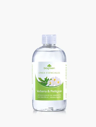 aromatizante de ambientes verbena & petitgrain 240 ml