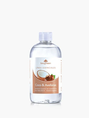 Aromatizante de ambientes coco & avellanas 240 ml