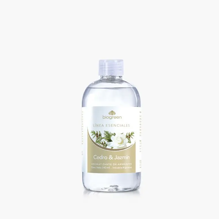 Aromatizante de ambientes cedro & jazmin 240 ml 2