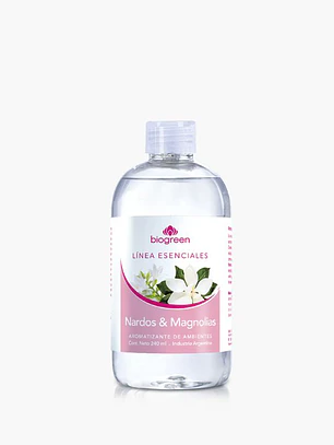 Aromatizante de ambientes nardos y magnolias 240 ml