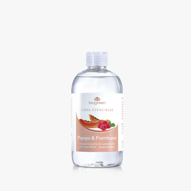 Aromatizante de ambientes papaya & frambuesa 240 ml 2