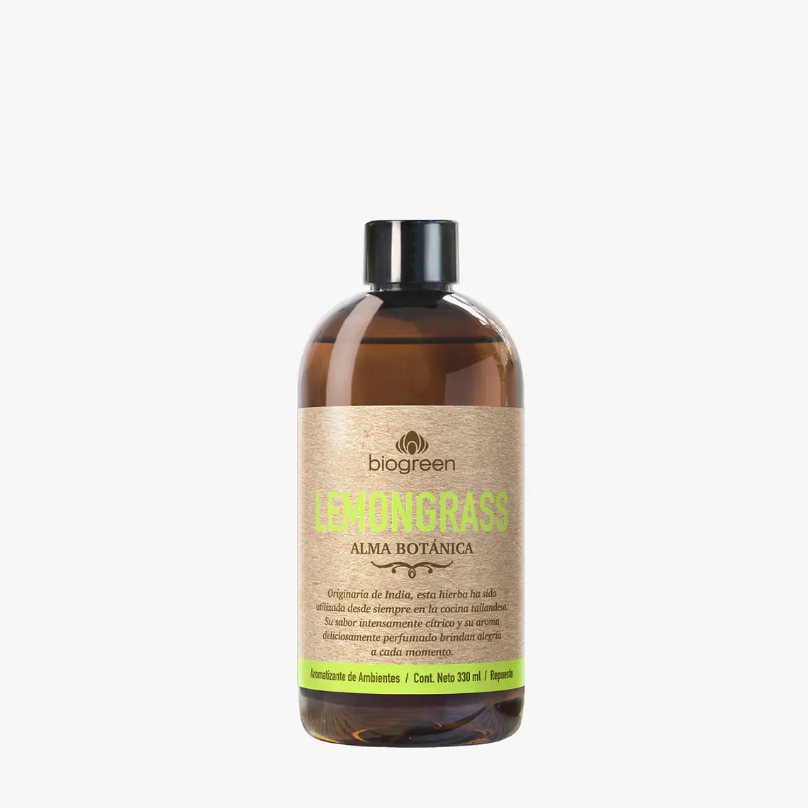 Aromatizante alma botanica lemongrass 330 ml 2