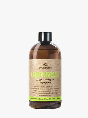 Aromatizante alma botanica lemongrass 330 ml