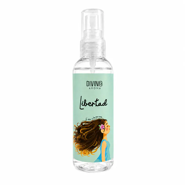 AROMATIZANTE AMBIENTAL Y TEXTIL - MINI- LIBERTAD 100ML- AROMAS QUE INSPIRAN 1