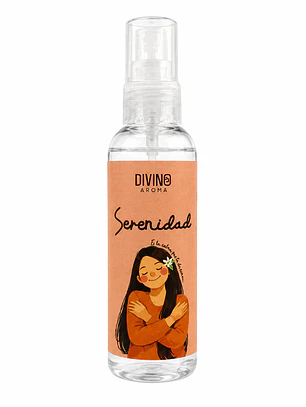 AROMATIZANTE AMBIENTAL Y TEXTIL - MINI- SERENIDAD 100ML- AROMAS QUE INSPIRAN  