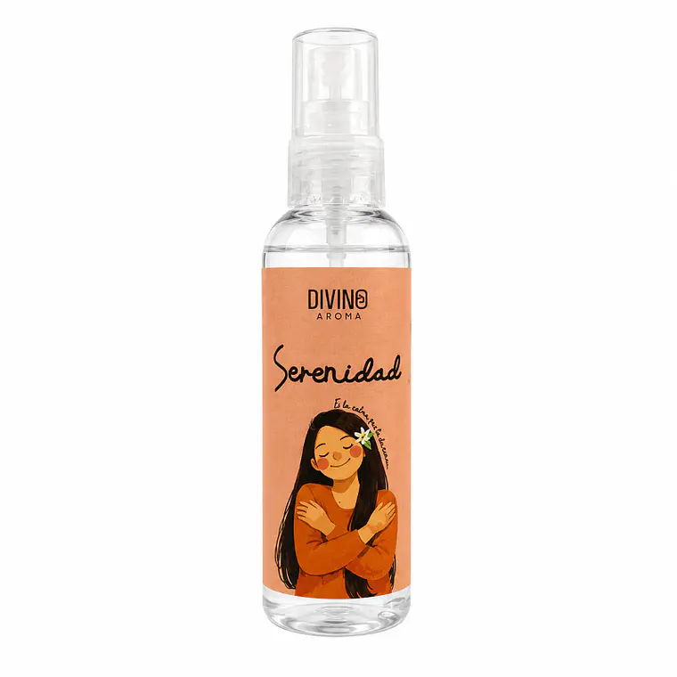 AROMATIZANTE AMBIENTAL Y TEXTIL - MINI- SERENIDAD 100ML- AROMAS QUE INSPIRAN   1