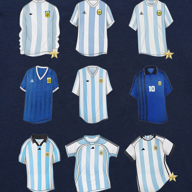 Argentina Variado - Camiseta