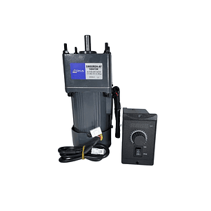 Motorreductor de vatios monofásico con variador 60W 110V 42RPM relación 30:1 torque 42NM