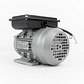 Motor eléctrico Monofásico 1/2 HP (0.37 kW) 1800 RPM Carcasa Aluminio 71 B3 IEC IP44 IE3 - Miniatura 2
