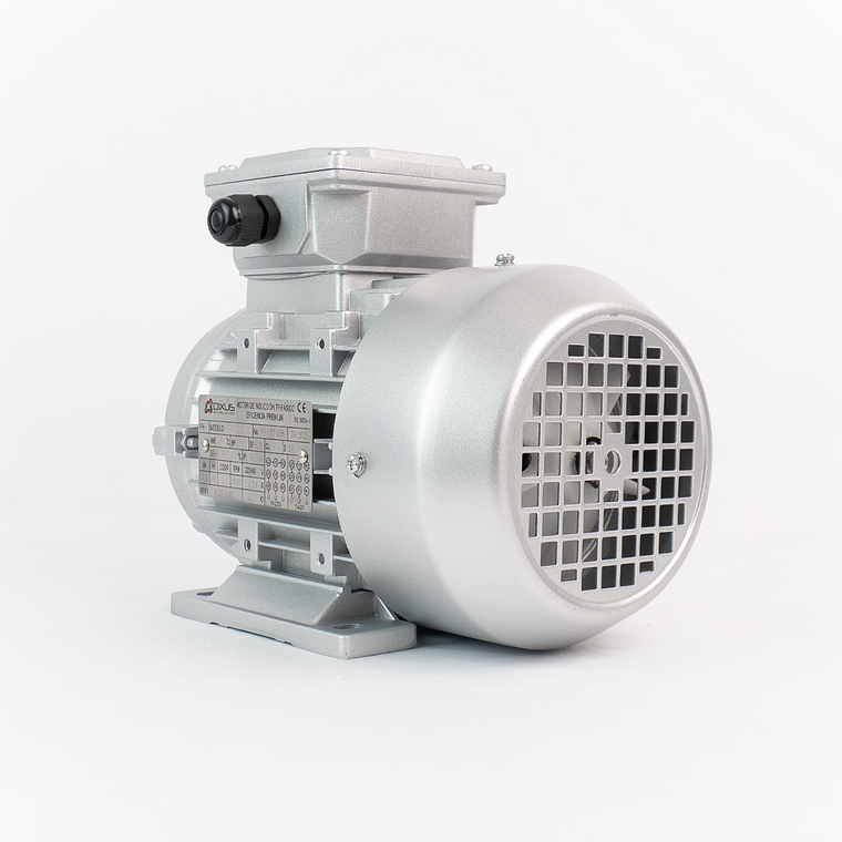 Motor eléctrico Trifásico 1/2 HP (0.37 kW) 3600 RPM Carcasa Aluminio 71 B3 IEC IP55 IE3 3