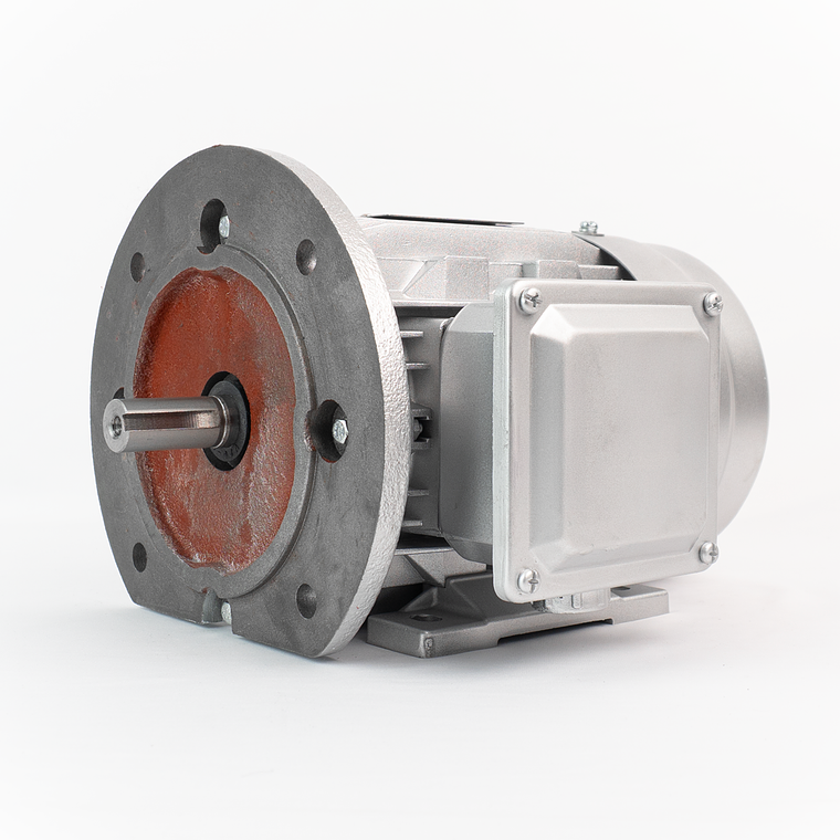 Motor Trifásico 3/4 HP (0.55 kW) 1800 RPM Carcasa Aluminio 80 B35 IEC IP55 IE3 1