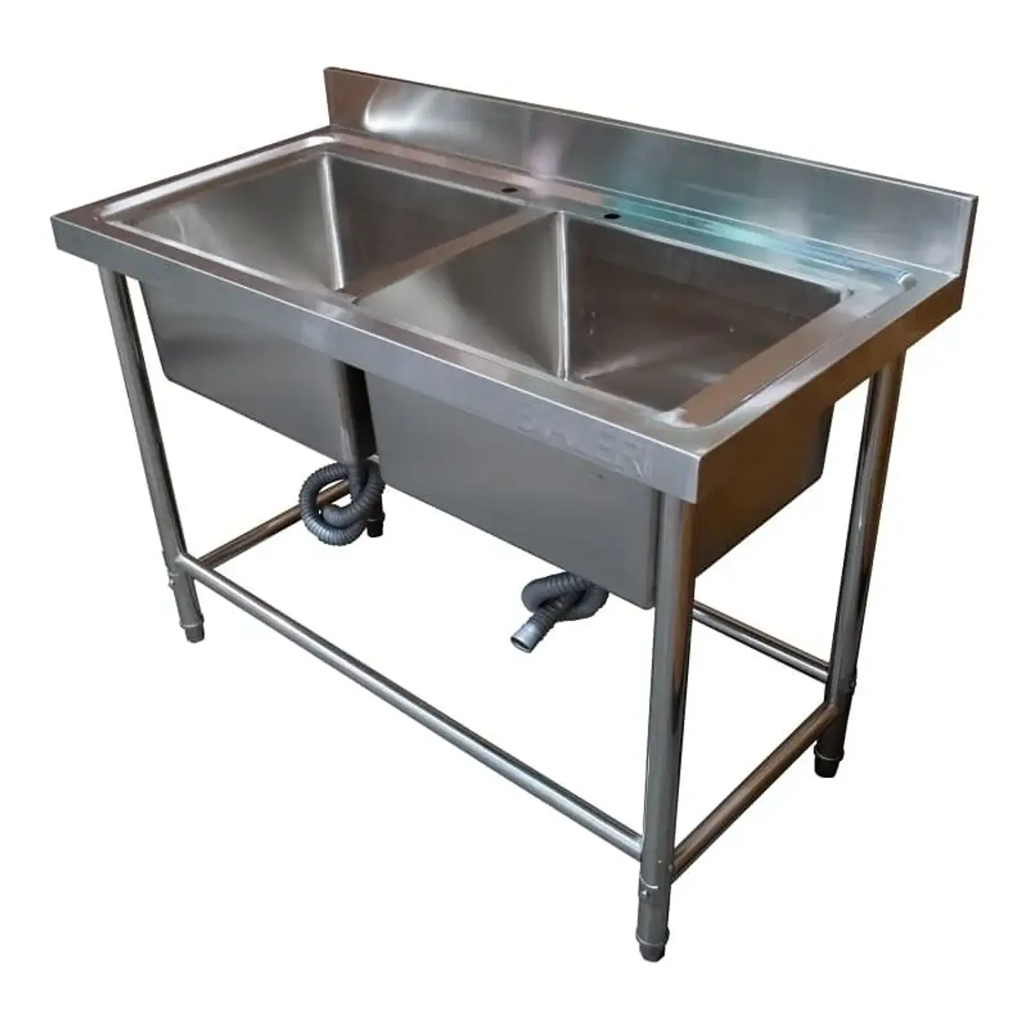 Lavafondo 2 Depositos 100% Acero Inoxidable / Taza Estampada 3