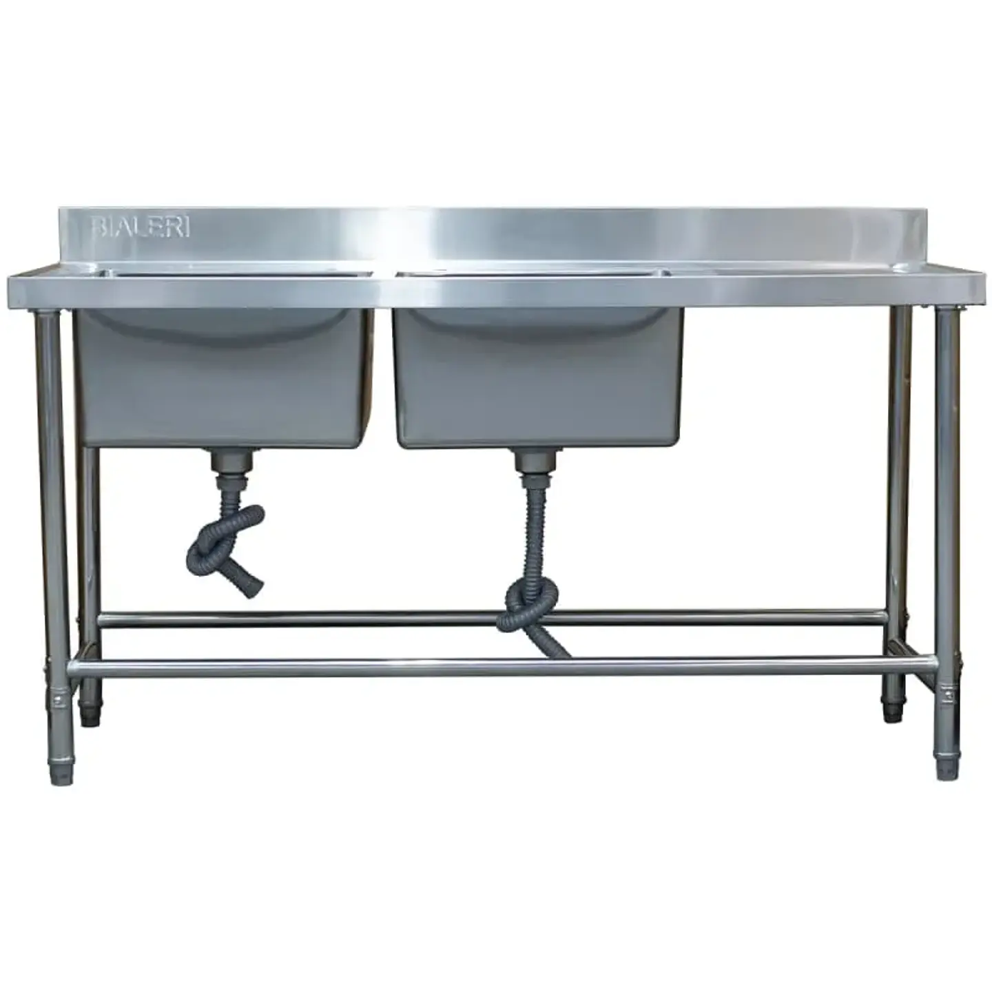 Lavafondo 2 Depósitos con Secador Derecho / Taza Estampada (160x60x85 cm) 1