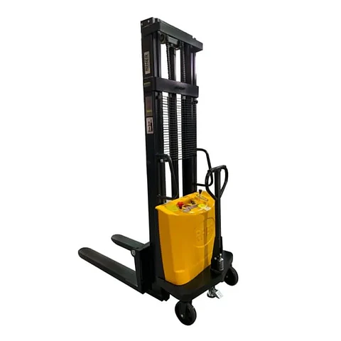 Apilador Semi Eléctrico 1500 kg / 3.5m RHER – Base Angosta